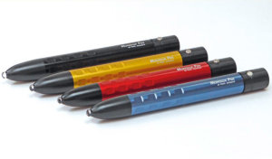 Der Monolux Pen in unterschiedlichen Farben